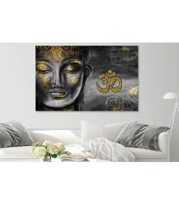Tablou feng-shui Budha om-aum auriu